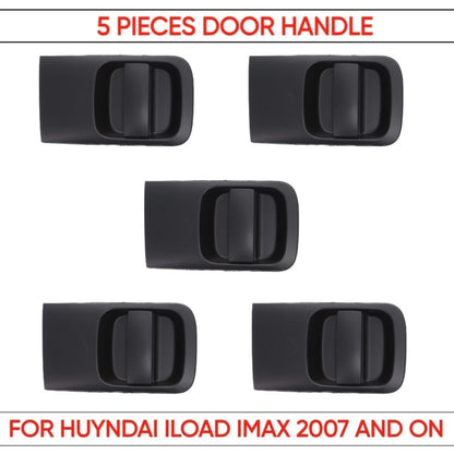 Set of 5 Rear Right Outer Sliding Door Handles for Hyundai iLoad iMax (2008-On)
