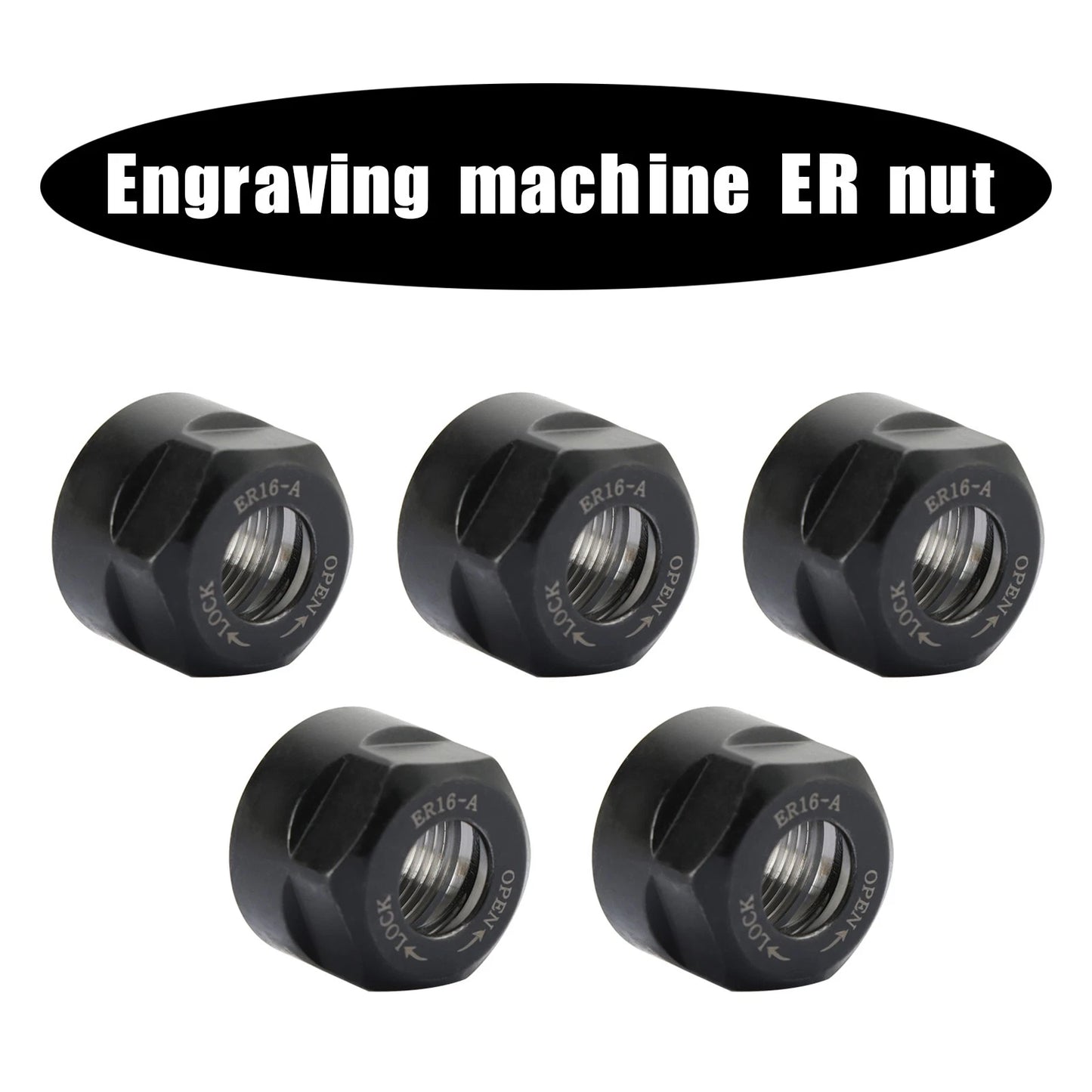 Clamp Nut Type ER16-A for CNC Milling Chuck Holder Lathe