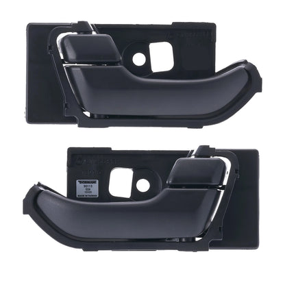 Set of 2 Inner Door Handles for Holden Colorado RG (2012–2020) Black