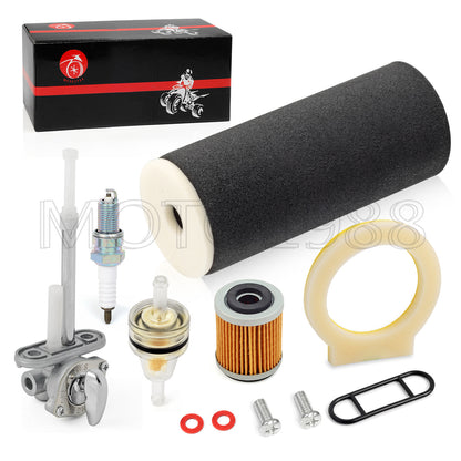 Air Filter Foam & Fuel Valve Petcock Kit for Yamaha Raptor 350 (2005–2013)