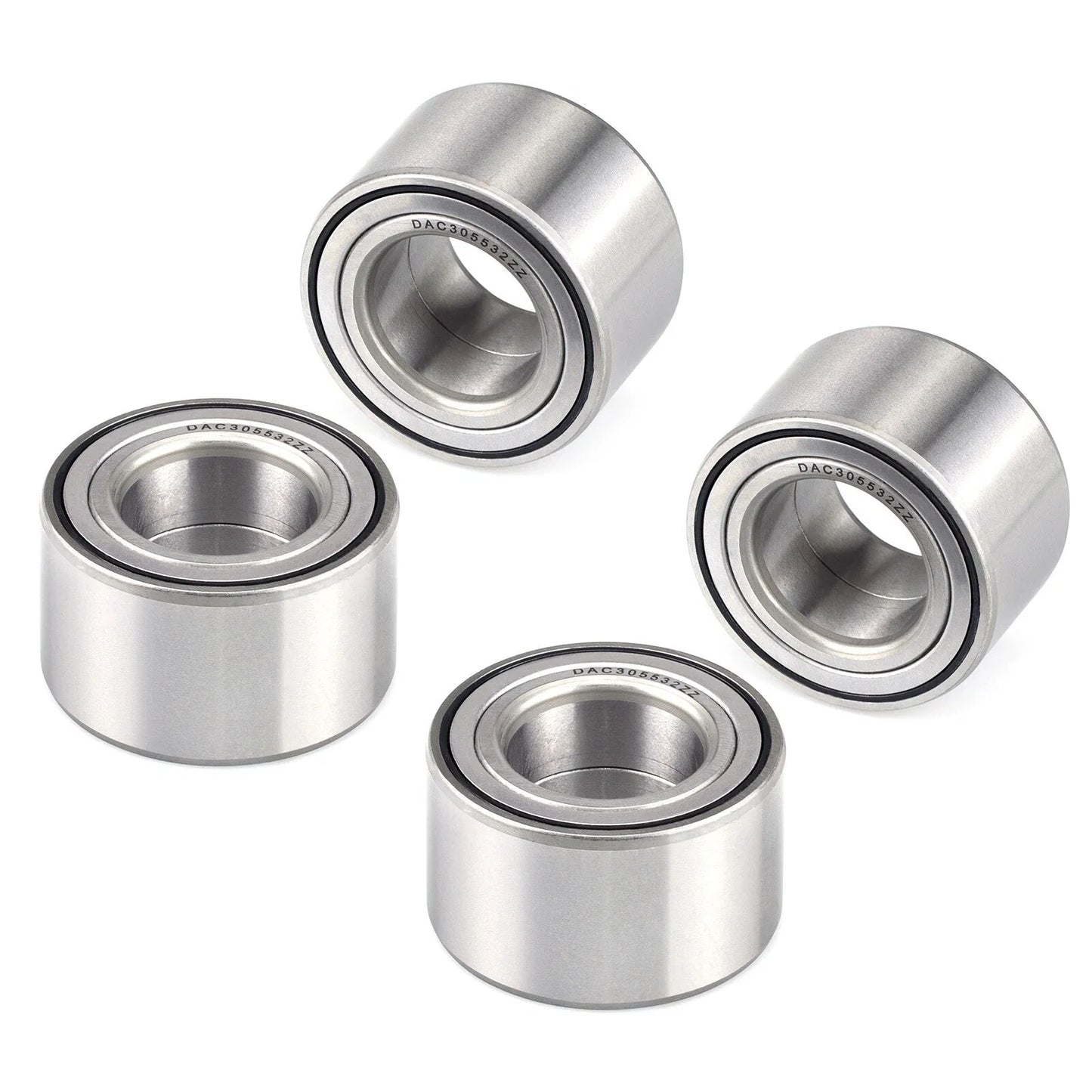 4x Front/Rear Wheel Bearing & Circlip for Arctic Cat