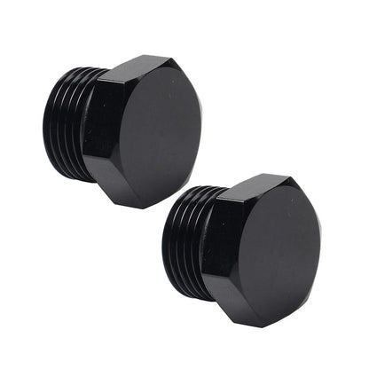 Aluminum 12AN Block Off Cap ORB Plug Male Fitting Adapters