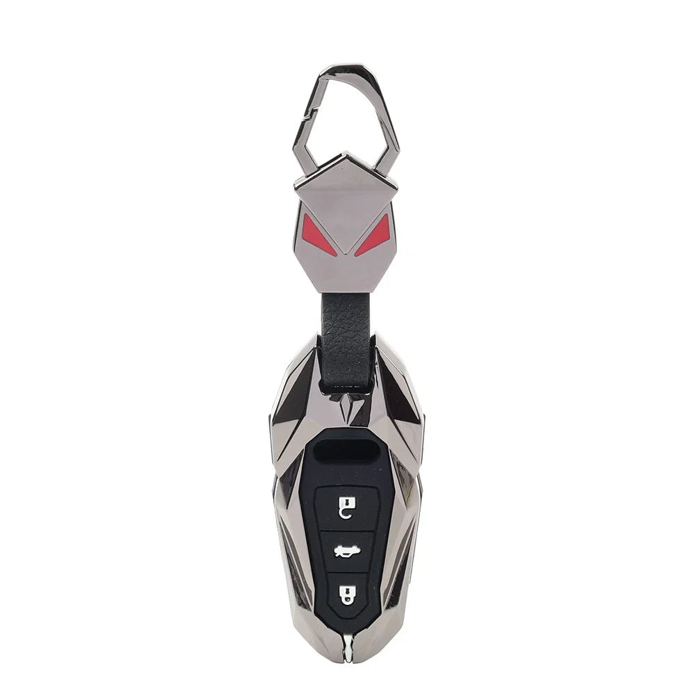 Key Fob Case Shell Cover Black for Audi A3 A6 A7 A8 Q7 Q8 S6 S7 S8