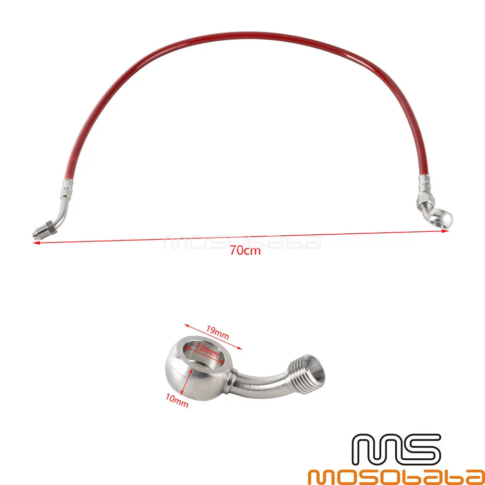 27.5" Brake Line for Harley Softail Fat Boy 114, Fat Bob 114 (2018-2023)