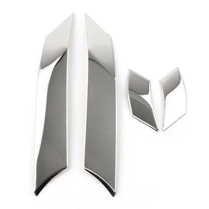 Chrome Door Window A/C Pillar Post Molding Cover for Toyota Rav4 (2019-2021)