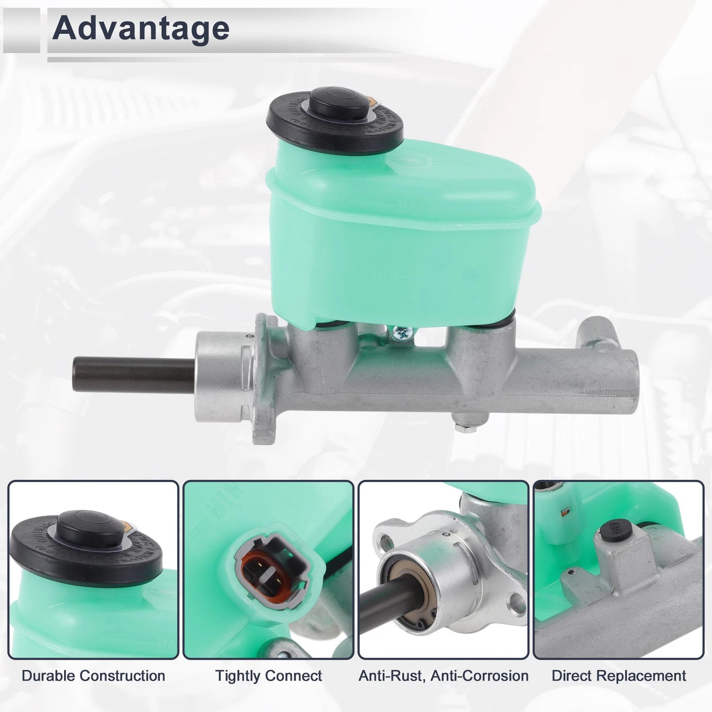 Brake Master Cylinder with Reservoir No. 472010C010 for Toyota Tundra (2000–2006)