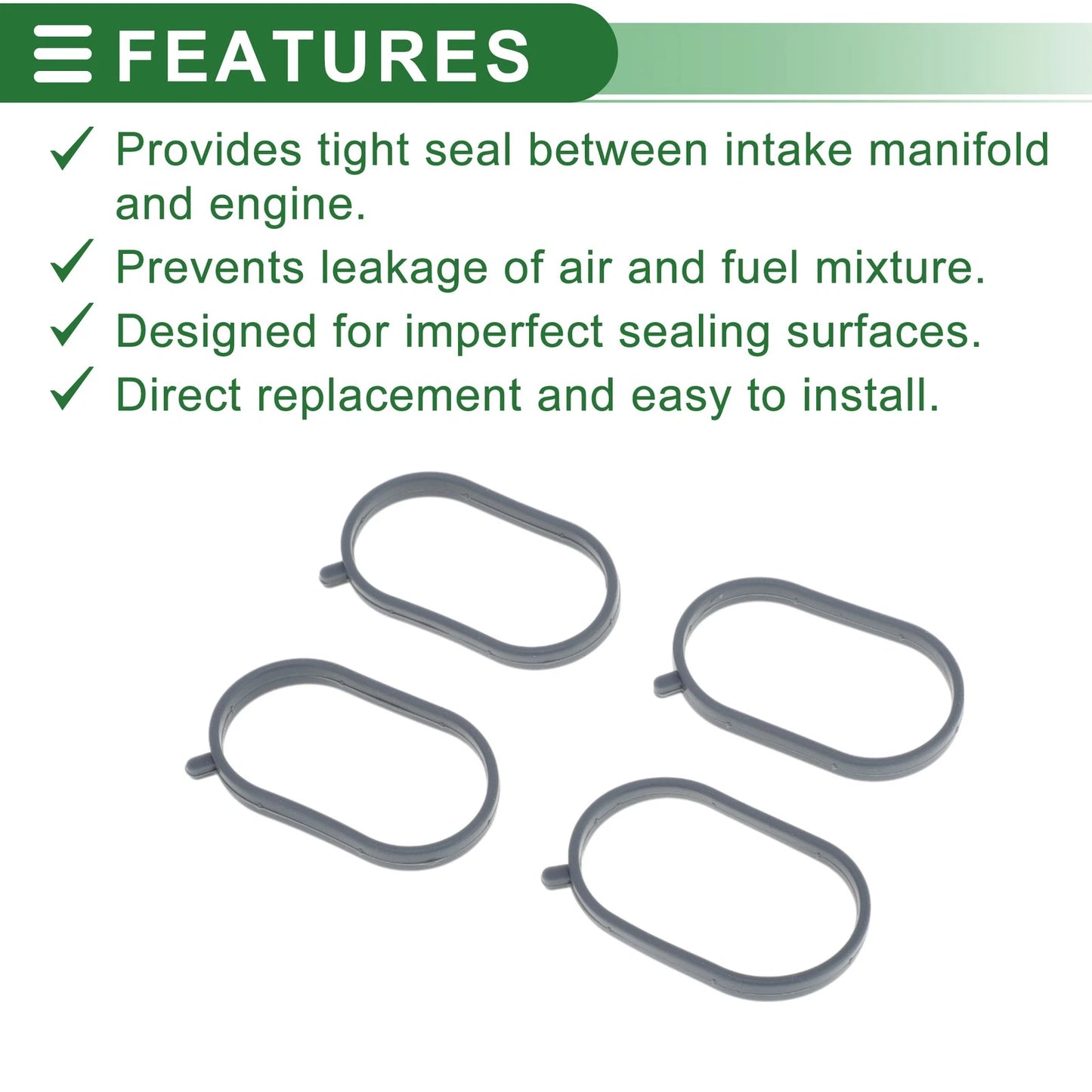 Engine Intake Manifold Gasket for Hyundai Elantra (2010–2016) No.283132E050