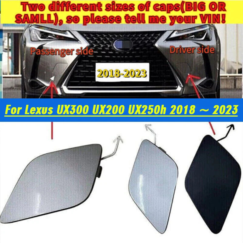 PAINTED / Front Bumper Tow Hook Cover Cap / for Lexus UX300 UX200 UX250h (2018–2023)