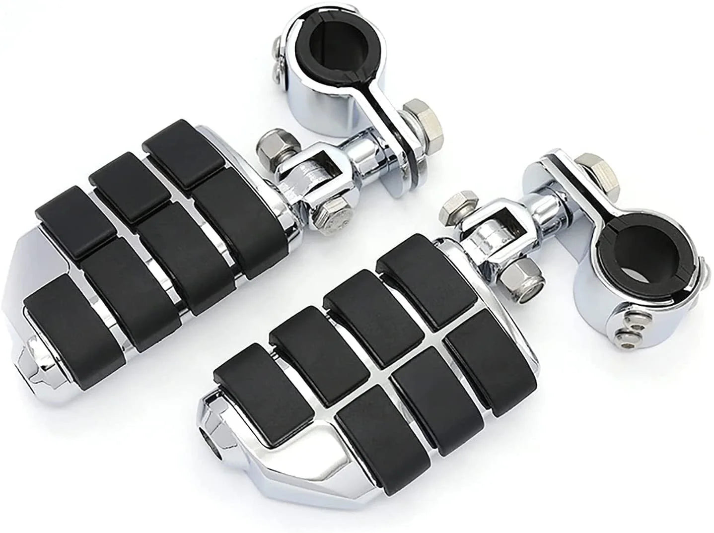 Chrome Foot Pegs Footrests for Harley Softail (1984-2020)