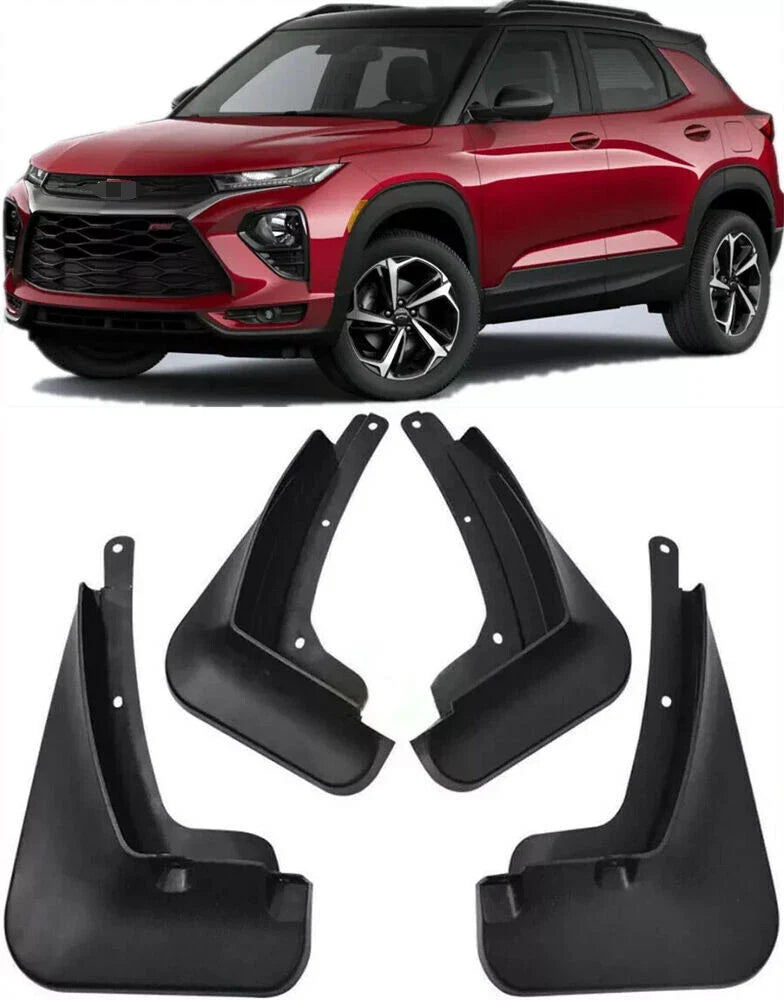 4Pcs Set Splash Guards Mud Flaps for Chevrolet Trailblazer (2021–2025)