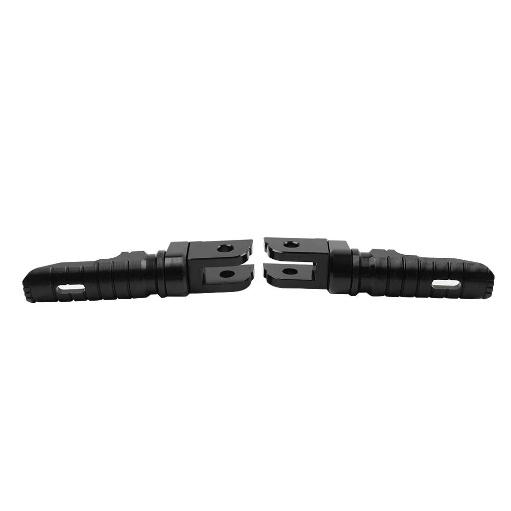 Black Front Footrest Pegs for BMW R Nine T/Scrambler, F900R (2019-2023)