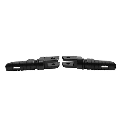 Black Front Footrest Pegs for BMW R Nine T/Scrambler, F900R (2019-2023)