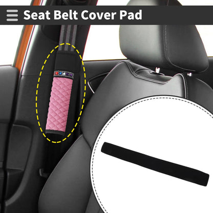 Seat Belt Cover Pad for Universal Fit (19.69 Inch)