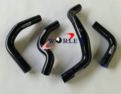 Blue Silicone Radiator Hose for Suzuki DRZ400E (2003–2007)