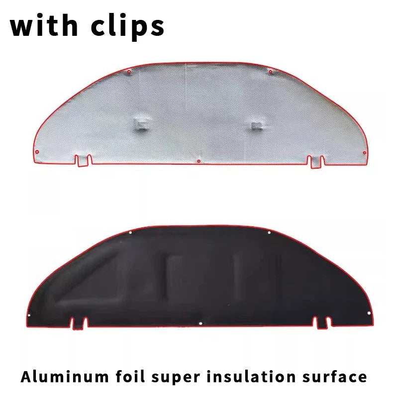 Hood Engine Sound Pad Heat Shield Cover for Toyota Sienna (2021–2024)