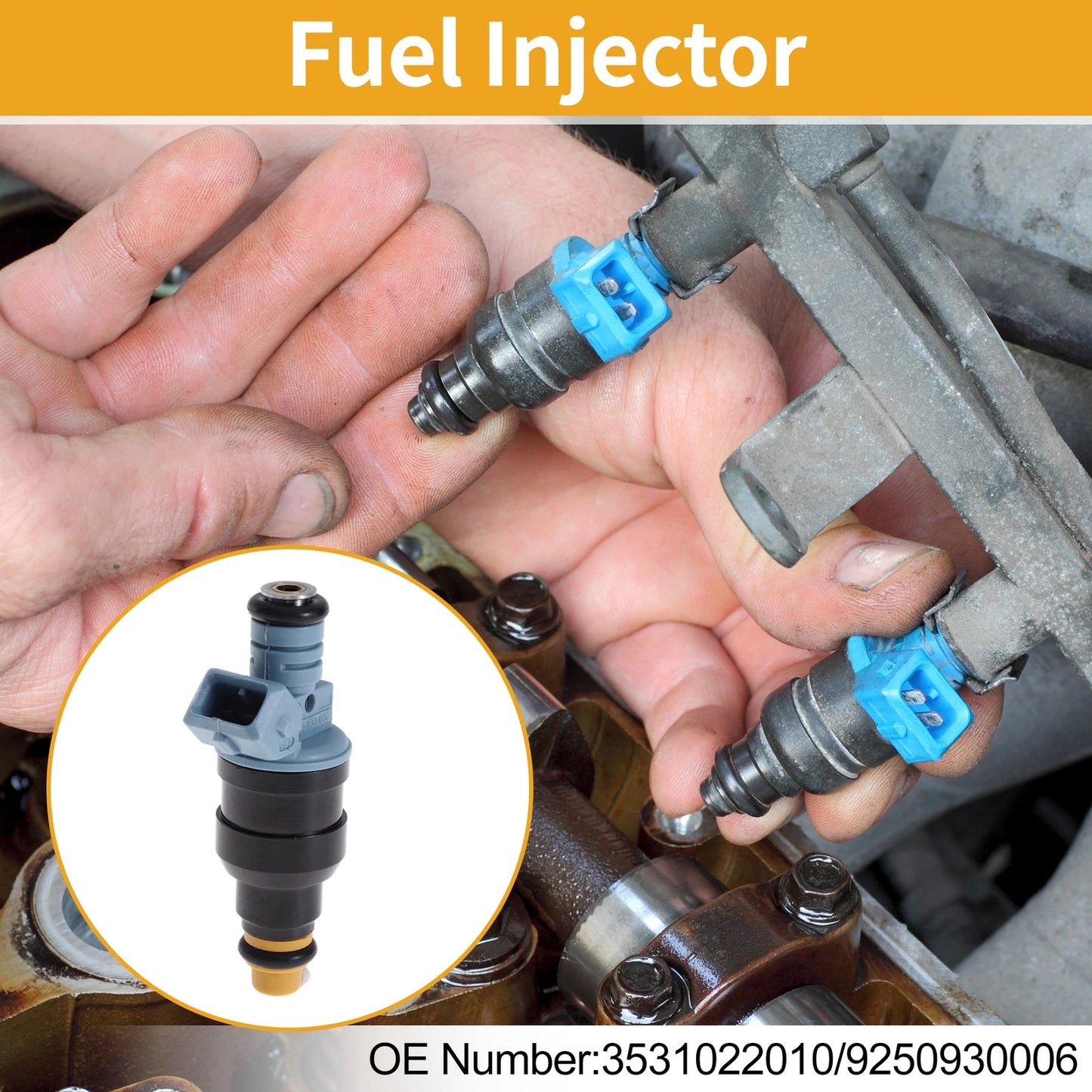 Fuel Injector No.3531022010/9250930006 for Hyundai Accent (2013)