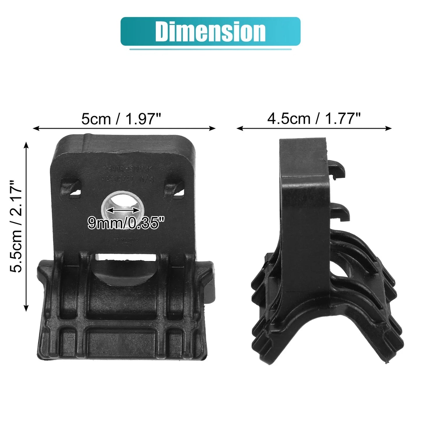 2 x Upper Radiator Brackets for Chevrolet Cruze Limited (2016)