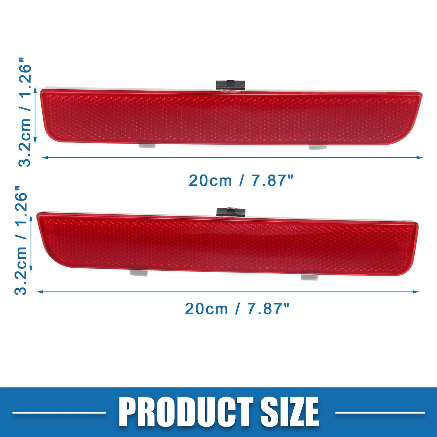 1 Pair Rear Left Reflector Strip No.LR006349 for Land Rover Range Rover