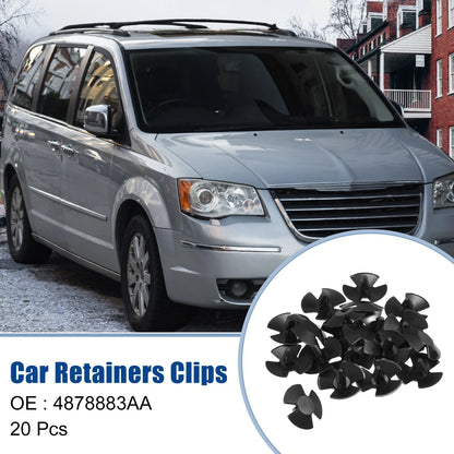 20 Pcs Rear Trunk Insulation Retainers Clip for Chrysler 200 (2011–2014) No.4878883AA