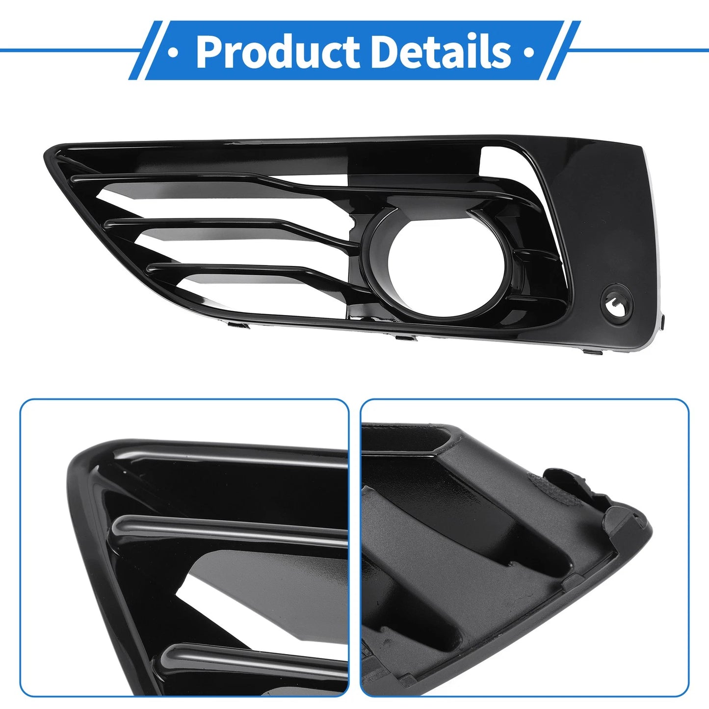 1 Pc Front Left Fog Light Grill for BMW 2 Series (2017-2020)