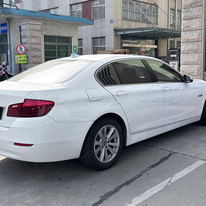 Rear Window Louver Vent Covers for BMW 5-Series (2011–2017)