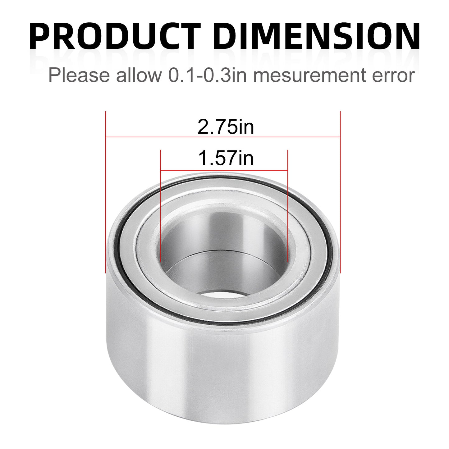 Front & Rear Wheel Bearings for Honda Talon 1000 (2019–2023)