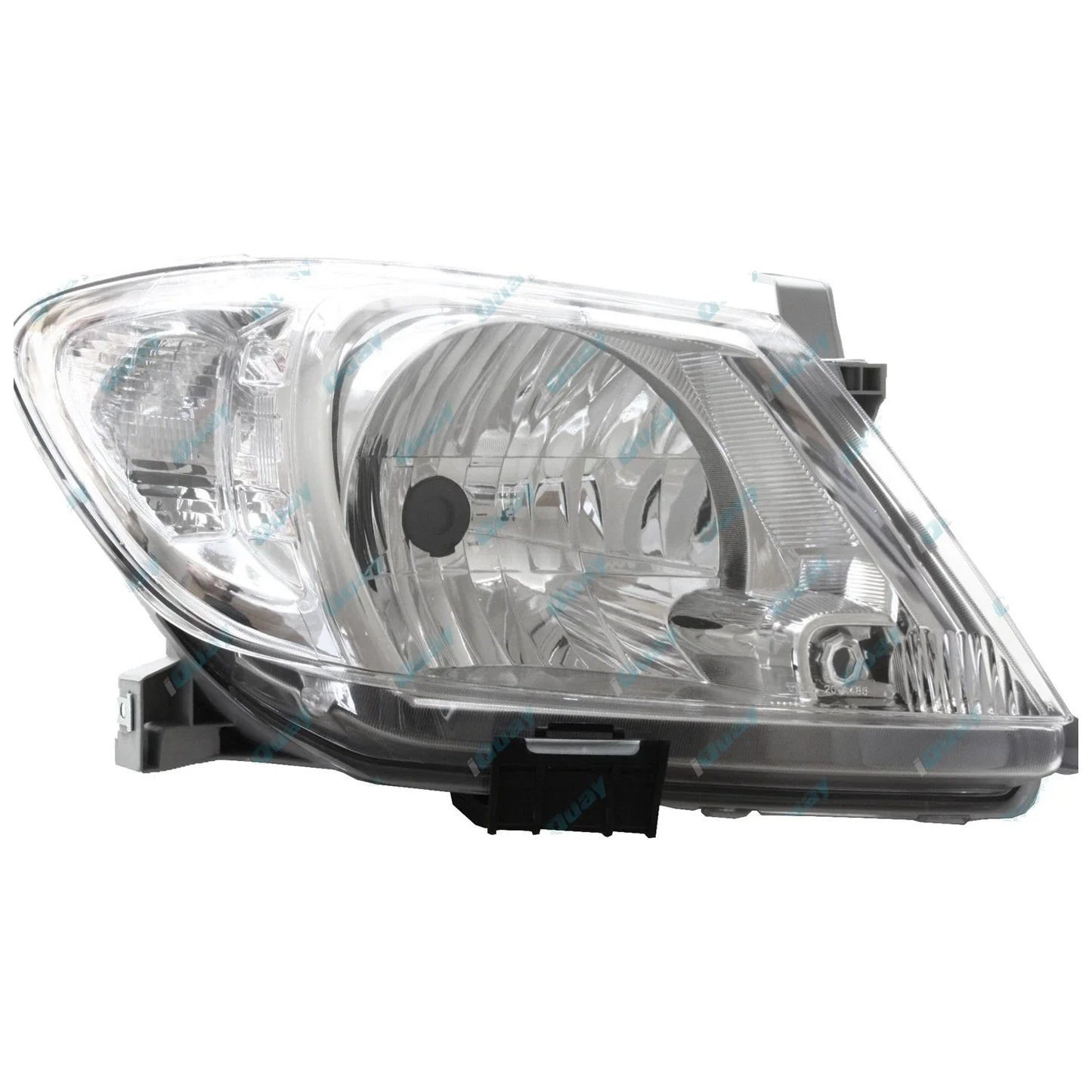 LH+RH Clear HeadLights Pair for Toyota Hilux SR SR5 Workmate 2008-2011 L+R Set
