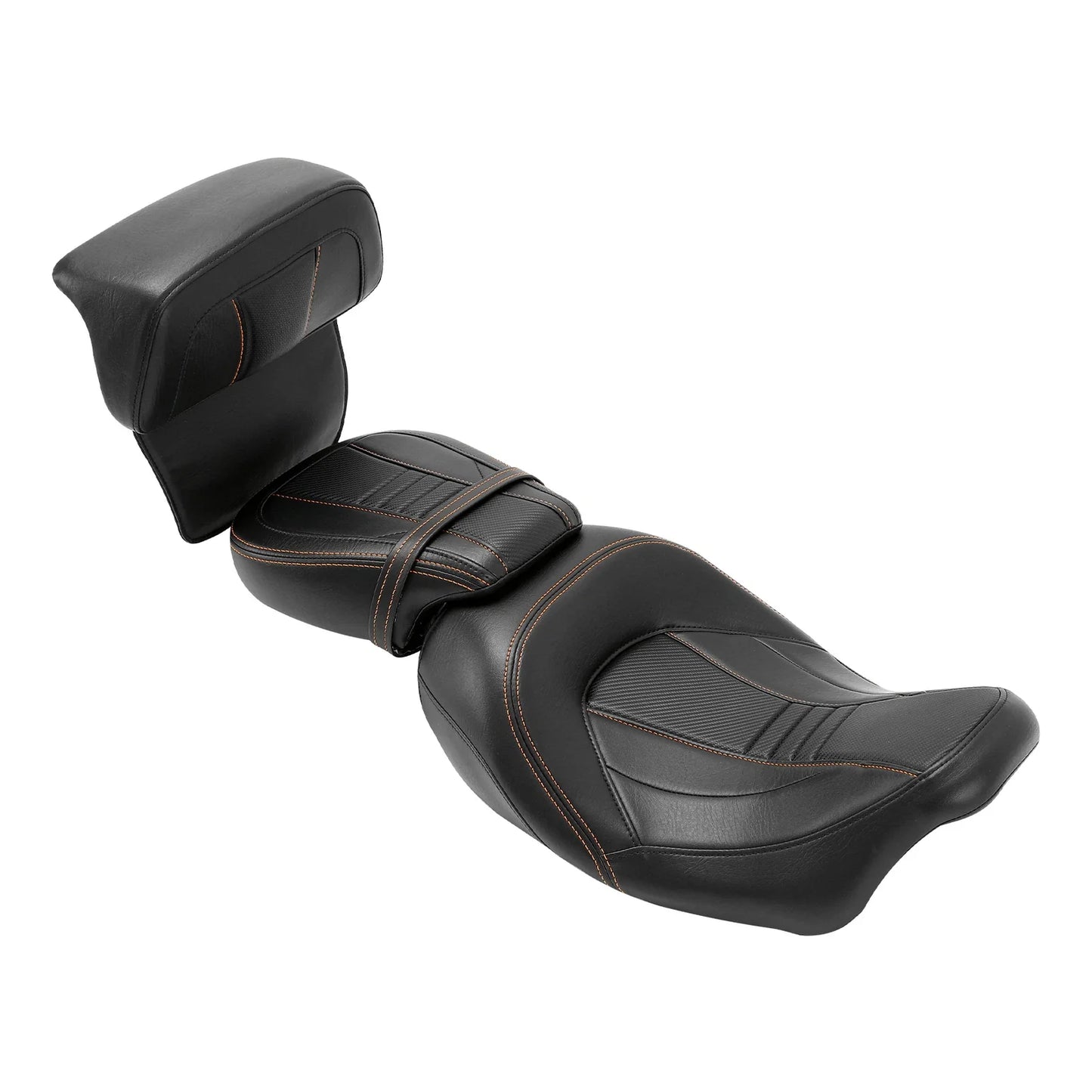 Rider & Passenger Backrest Pad for Harley CVO Road Glide (2014-2023)