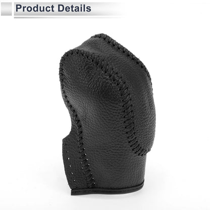 1 Pc Pebbled Gear Shift Knob Cover Black for Ford Fusion (2013-2016)