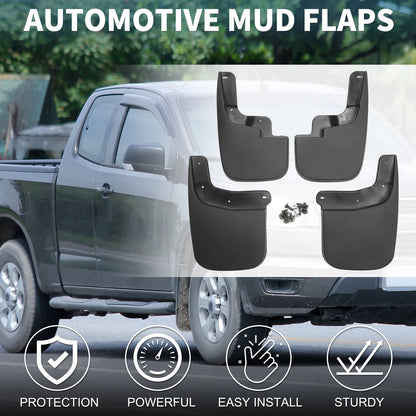Mud Flap Splash Guard for GMC Canyon, Chevrolet Colorado (2015–2019)