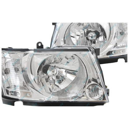 LH+RH Replacement Headlights Pair for Nissan Patrol GU 4 2004-On Left Right
