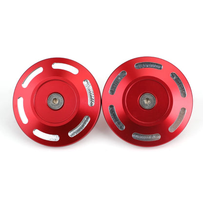 Pair Red Hole Frame Cap for BMW S 1000 XR (2015–2018)