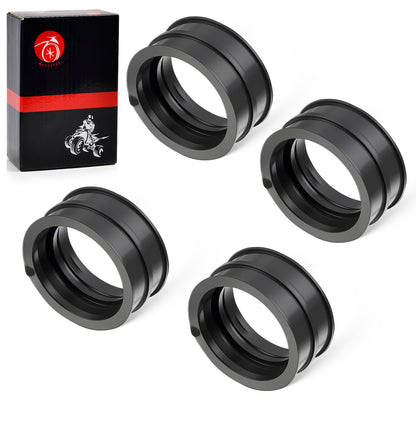 Set of 4 Carb Insulator Boots for Honda V65 Magna & Interceptor (1984–1985)