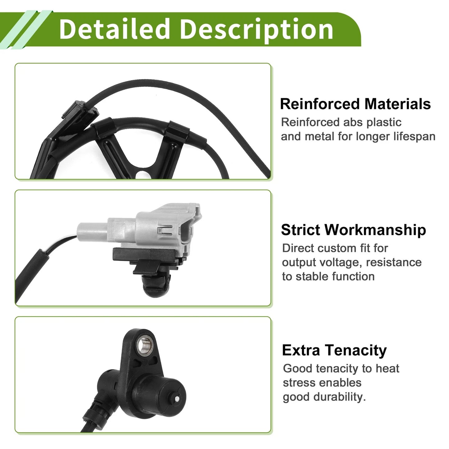ABS Wheel Speed Sensor No. 8954202010 for Toyota Corolla (2014–2019)