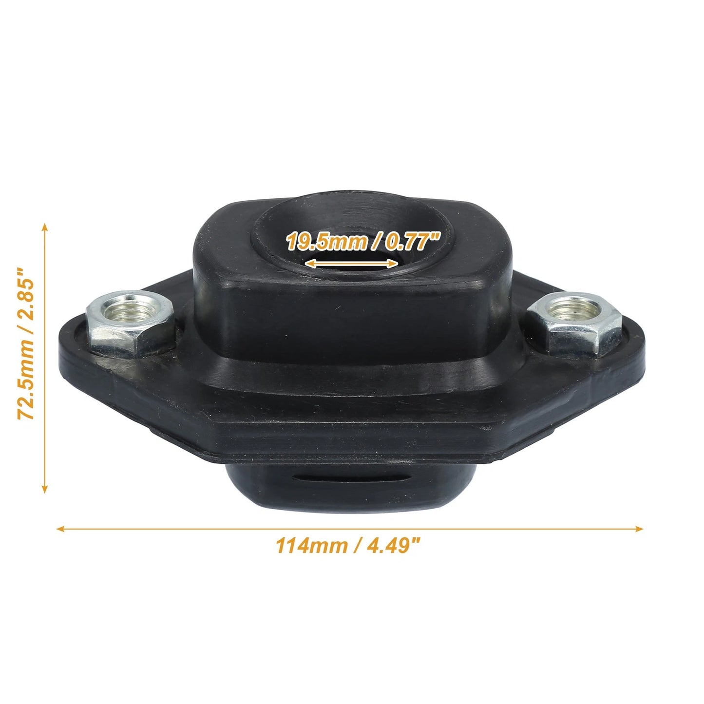 2X Rear Lower Jounce Bumpers No.33526768544 for BMW 1 Series (2004–2013)