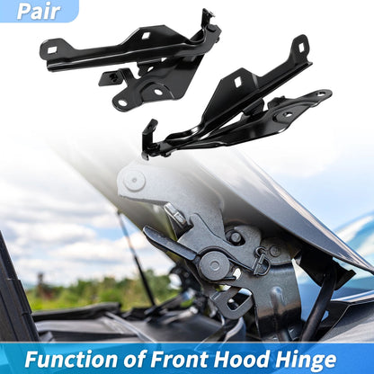 Set of 2 Front Hood Hinges for Ford Mustang (2018–2023) JR3Z16797A/JR3Z16796A
