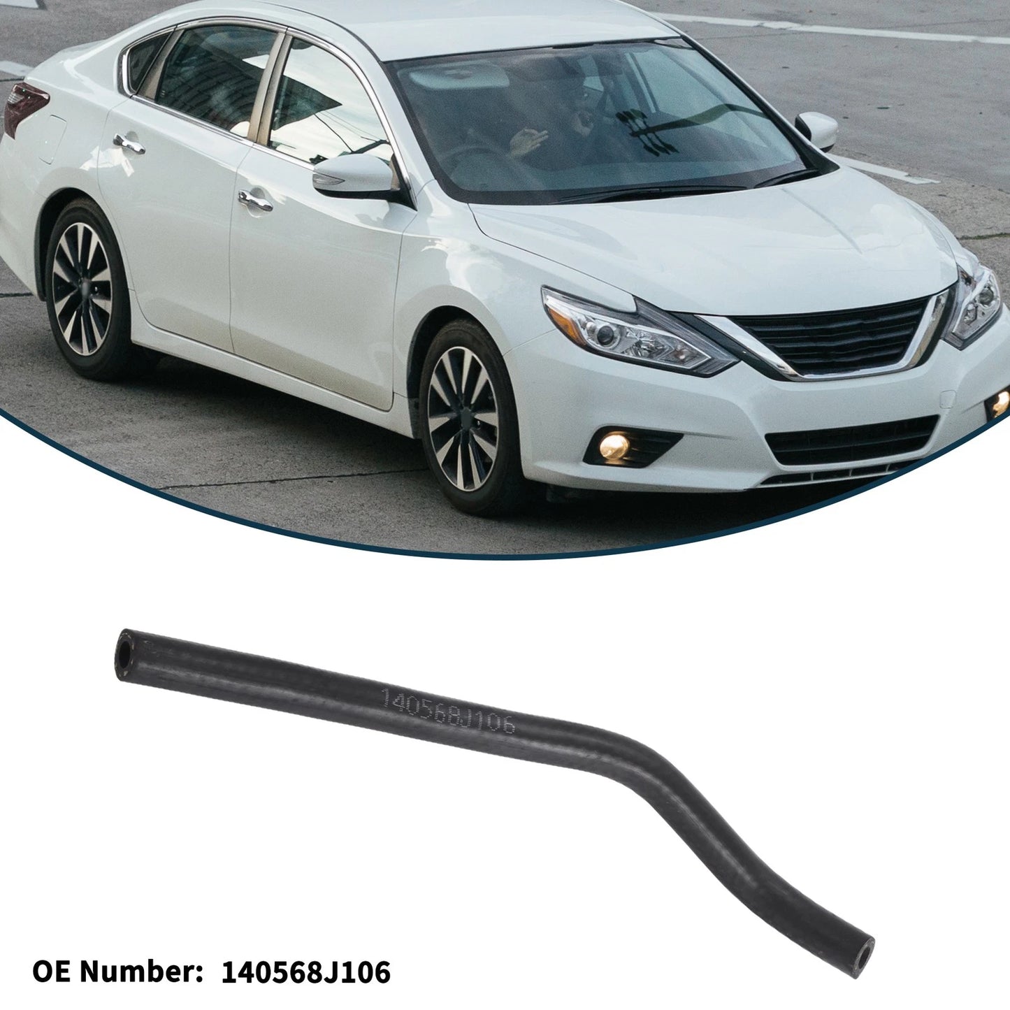 Radiator Hose No. 140568J106 for Nissan Altima (2002–2007)