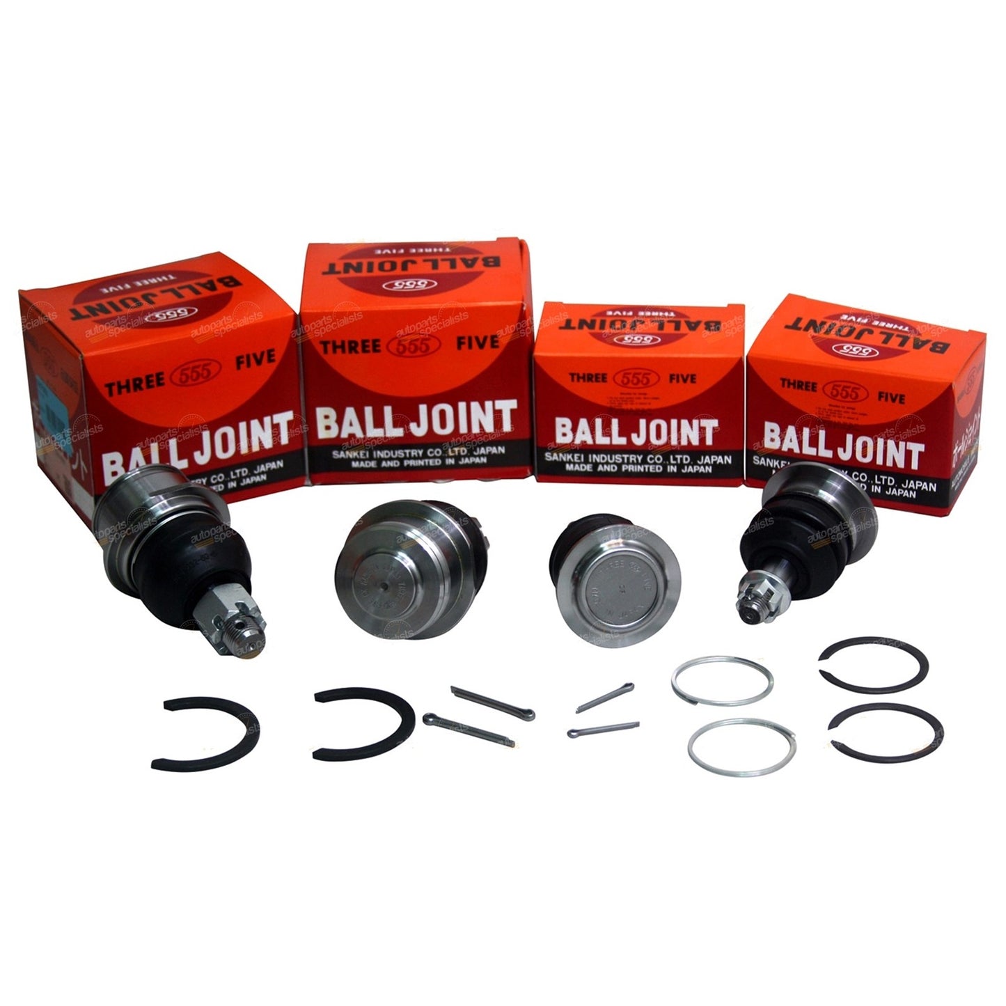 2 Upper & Lower Ball Joints for Land Cruiser UZJ200R VDJ200R (2007–2014)