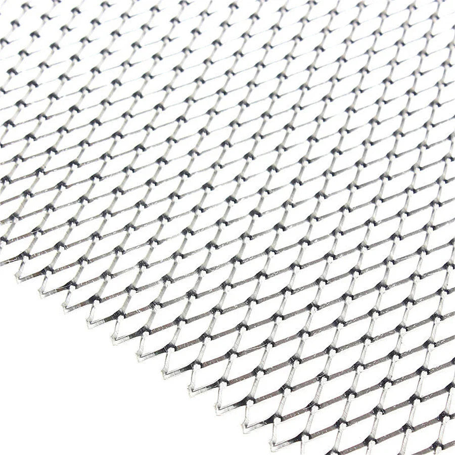 Universal Rhombus Aluminium Car Grille Mesh Cover Tuning Grill Net 40x13"
