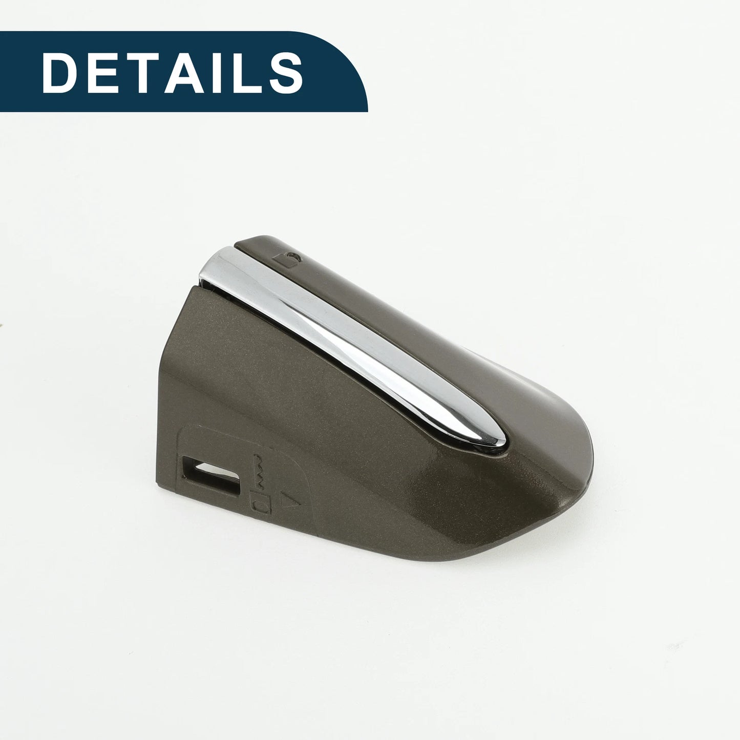Front Left Door Handle Cover Trim for Ford Mondeo Edge Taurus (2013–2020) Brown