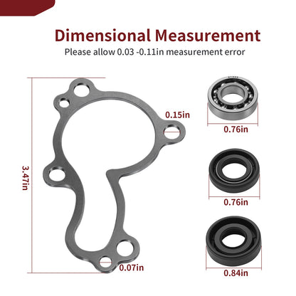 Water Pump Rebuild Kit for Kawasaki KLX450R KX450F (2006–2019)