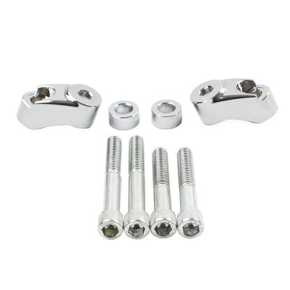 39MM 49MM Front Turn Signal Mount Bracket for Harley Dyna FXR