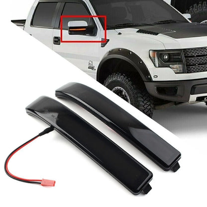 2X LED Side Mirror Turn Signal Marker Light for Ford F150 (2009–2014)