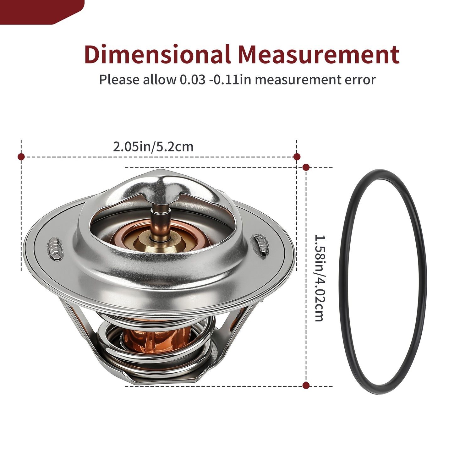 Thermostat for Kawasaki Ninja ZX-7 ZX750 ZX-6 ZX600 (1989–2002)