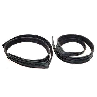 Set of 2 Door Glass Run Channel Rubber Seals for Isuzu Elf NPR NKR (1984)
