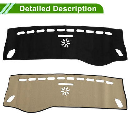 Dashboard Cover Mat for Mercedes A-Class 2013-2017 Sun Protector Black