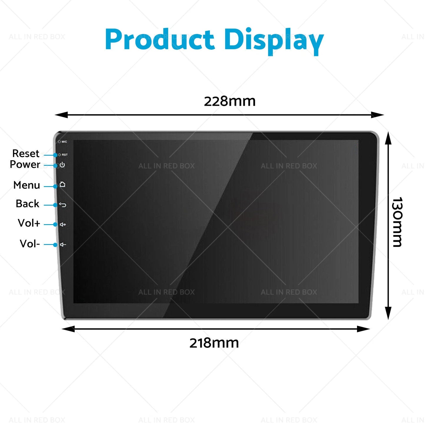 32GB 9in Car Radio Stereo w/Cam for Hyundai Getz (2002-2011)