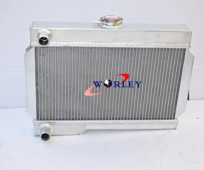 All Aluminum Radiator + Fan for Rover MG MGB GT (1962-1974)