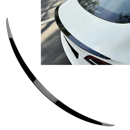 Rear Trunk Spoiler Wing for Tesla Model 3 (2017-2023) Glossy Black