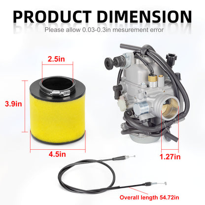 Carburetor with Intake Manifold for Honda Foreman TRX450 (1998–2004)